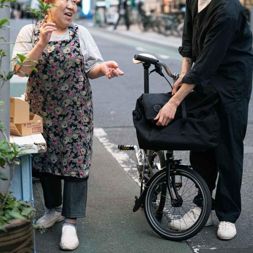 アクセサリー *FAIRWEATHER* brompton bag CORDURA Black