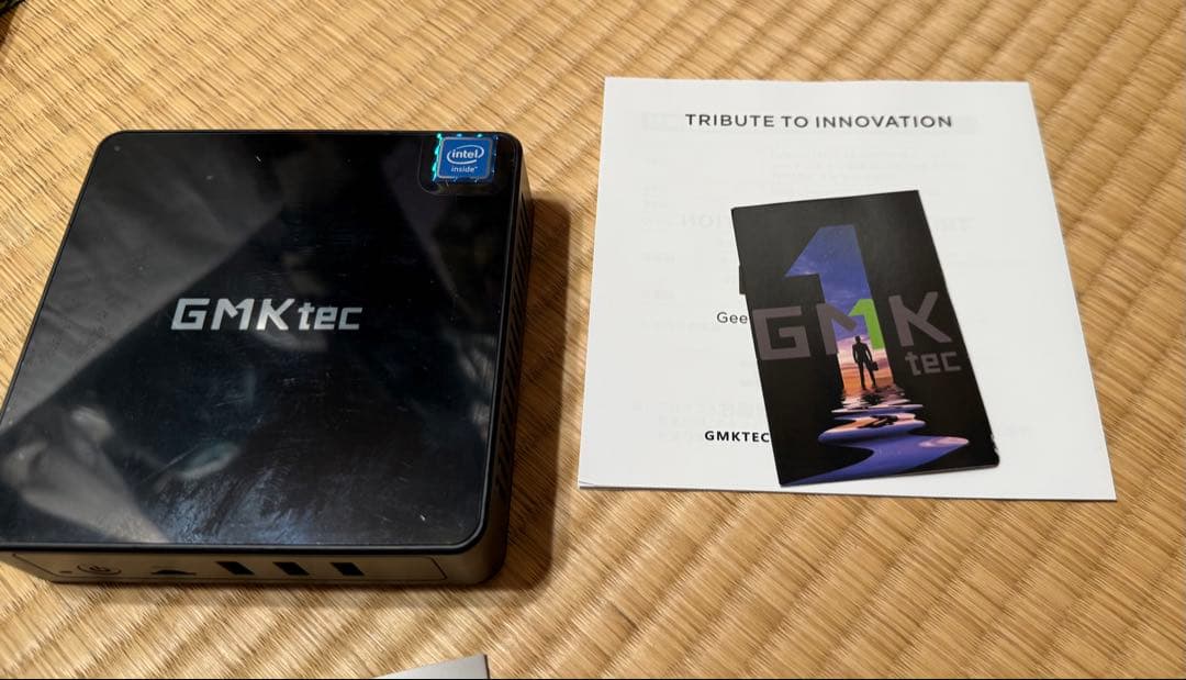 GMKtec NUCBOX3 ミニPC (シリアル末尾370)