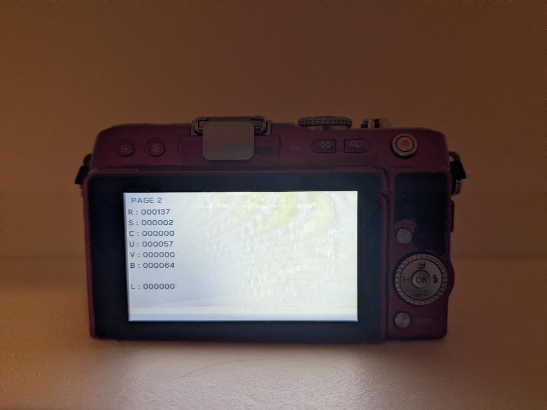 オリンパス OLYMPUS PEN E-PL3 ボディ レッド #350c