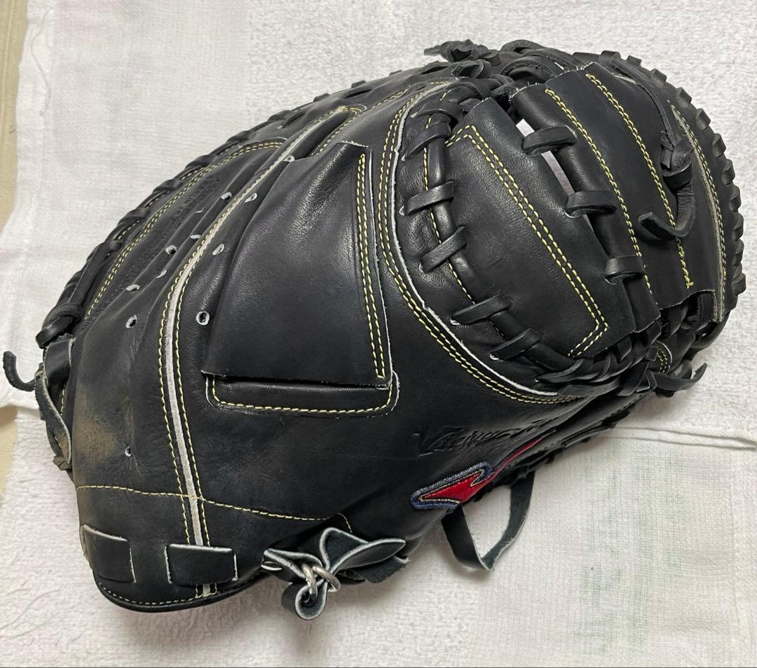 Mizuno プロステイタス キャッチャーミット 黒