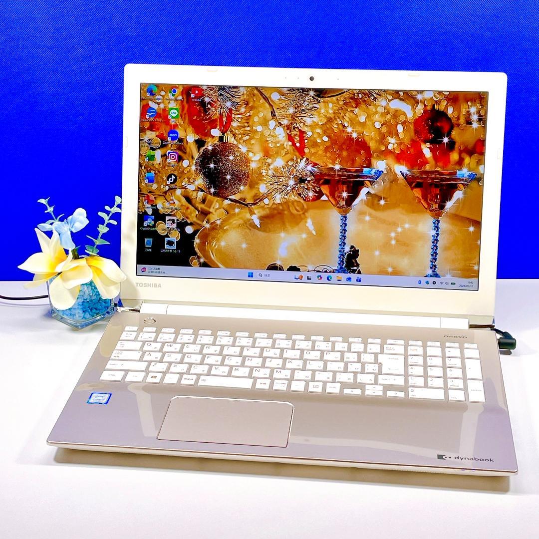 レポート作成にも！Corei7カメラ付ノートパソコン✨Windows11＆SSD