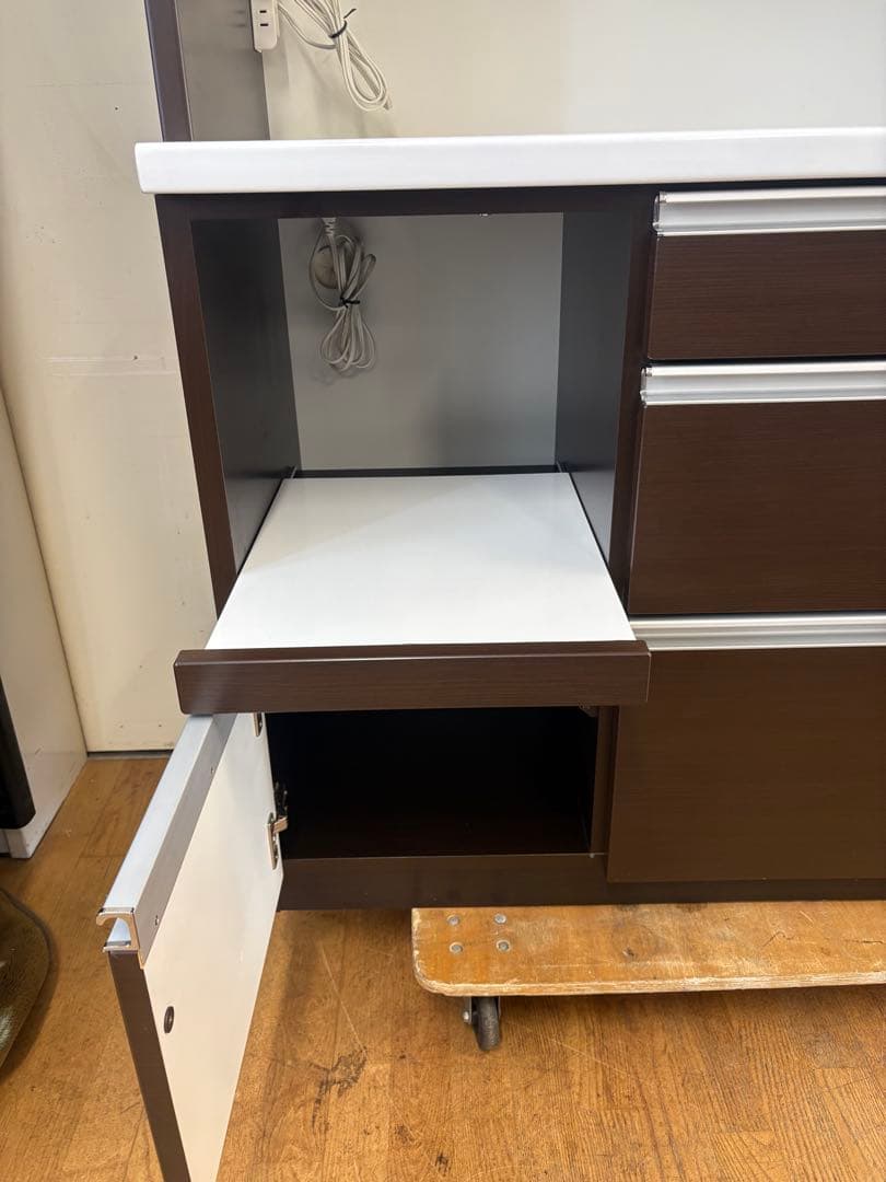 M131 レンジボード 松田家具製　上下分割可能！ 幅1180mm