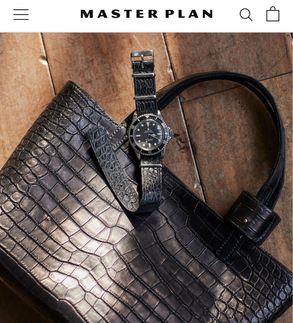 早い者勝ち！【美品】THE SOLE T・MBH別注　クロコダイルNATOべルト