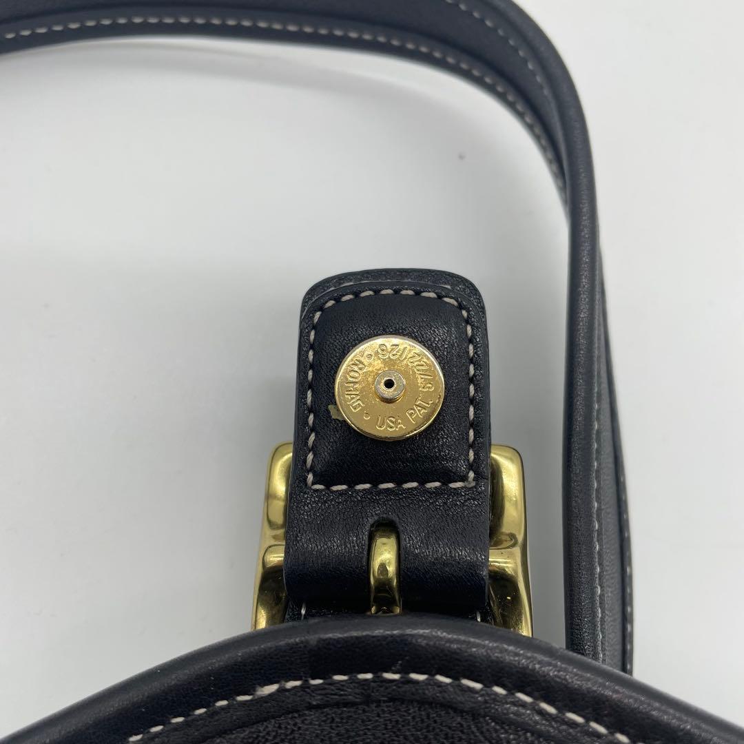 【極美品】コーチ　ワンショルダーバッグ　ソーホー　レザー　パンプトン　ブラック