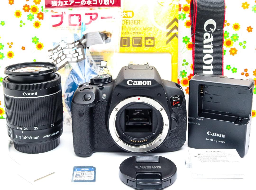 美品 キャノン Canon Kiss X7i☆高性能映像機能♪☆スマホに転送