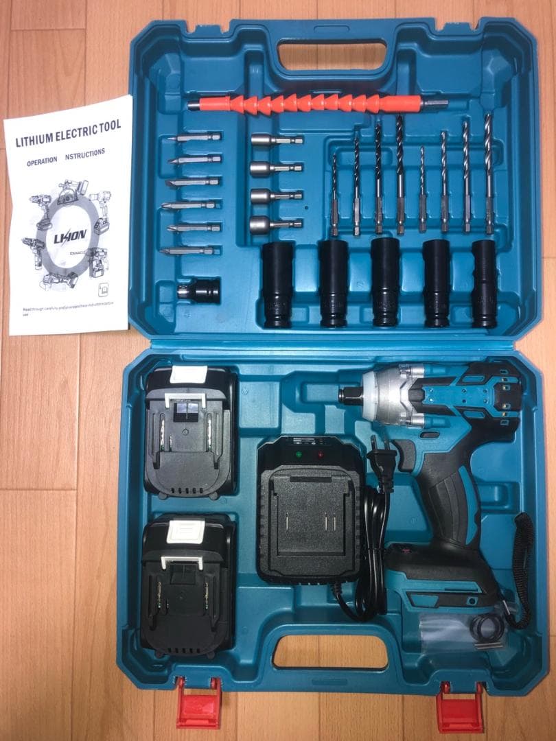 １台3役 インパクトレンチ/インパクドライバー/インパクトドリル/正逆転両用