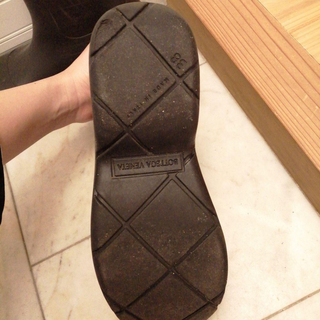 最終値下げ　ボッテガヴェネタ　パドル アンクル ブーツ　38　ブラック