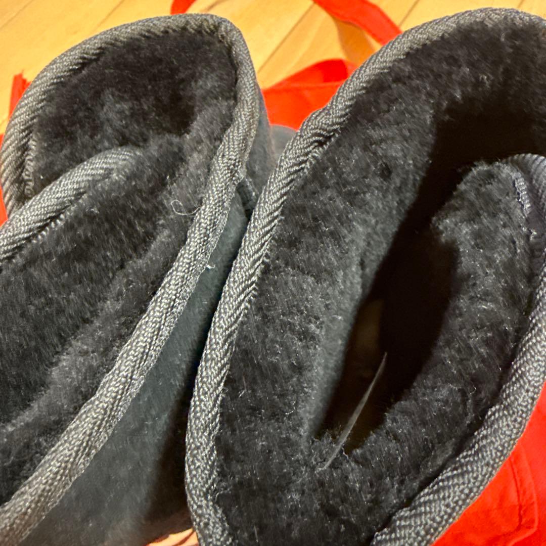 UGG ブラック ゼブラ柄　ムートンブーツ