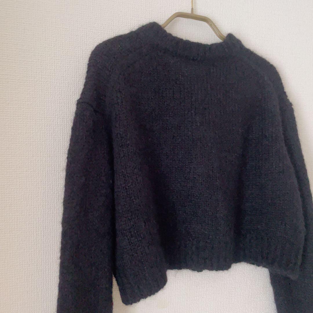MADISONBLUE PETIT CD MOHAIR パール カーディガン