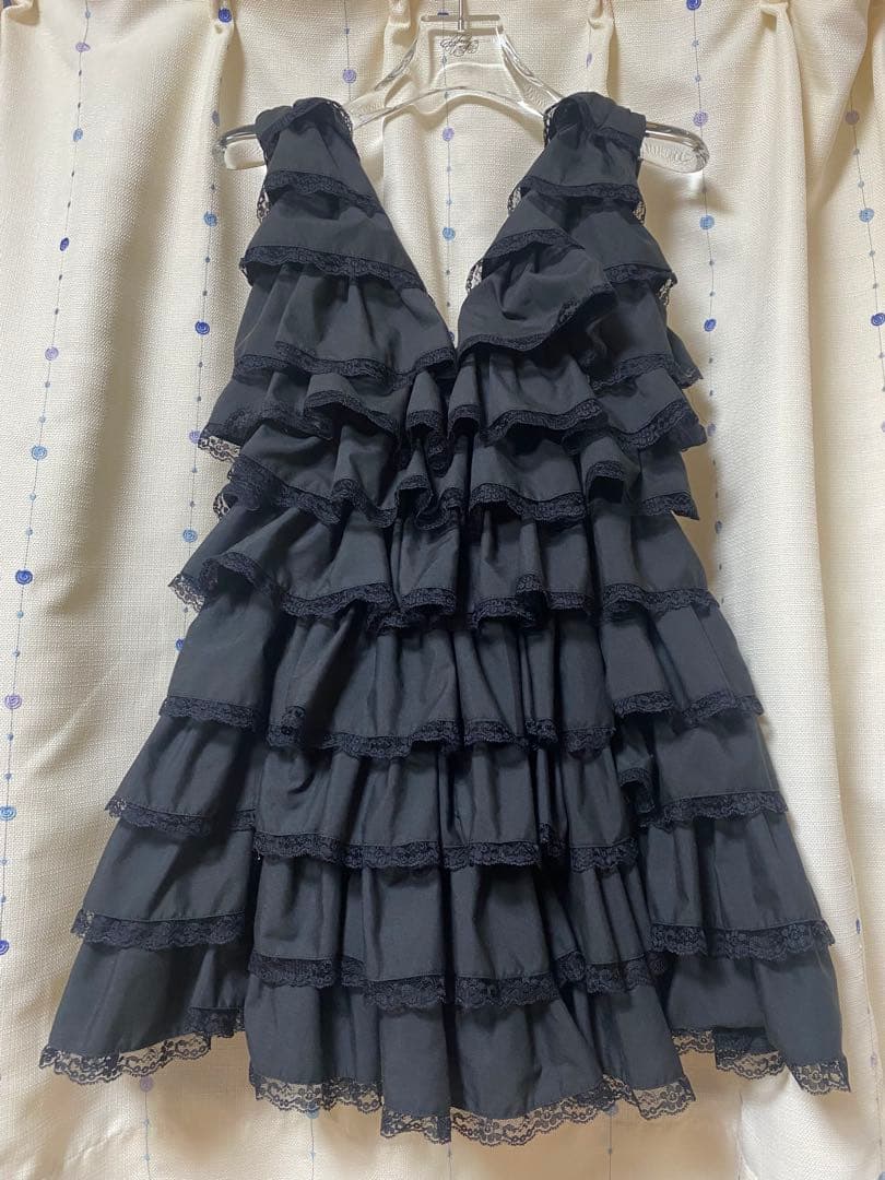ワンピース angel wings mini dress (black)