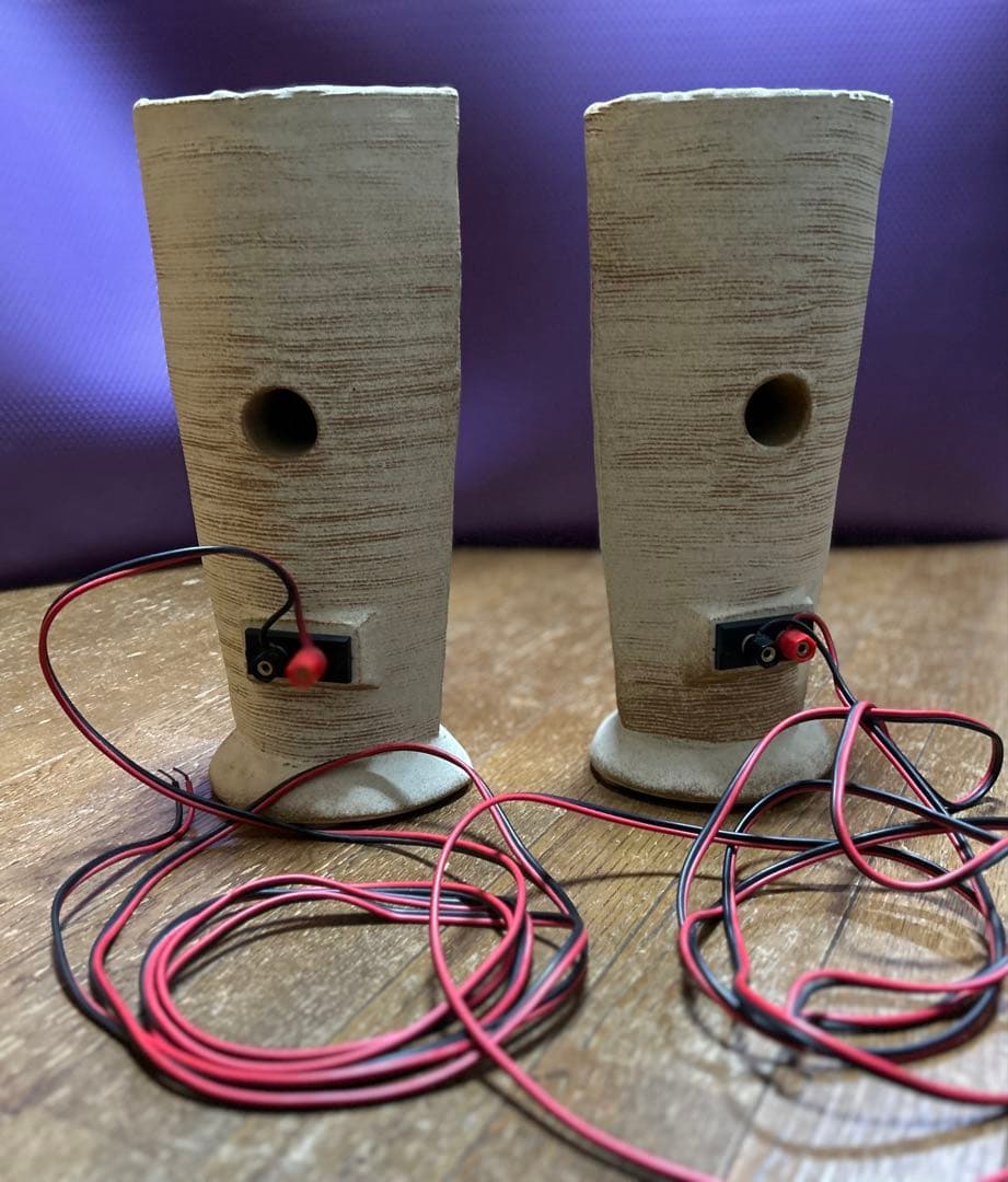 手作り★陶芸デザイン スピーカー 10cm口径