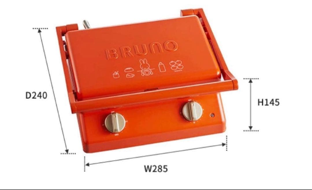 ホットサンドメーカー ミッフィー GRILL SAND MAKER 1度開封保管