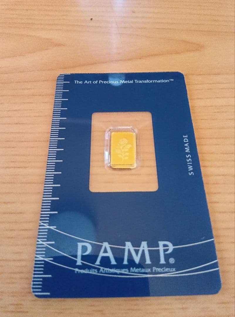 PAMP 1g 純金