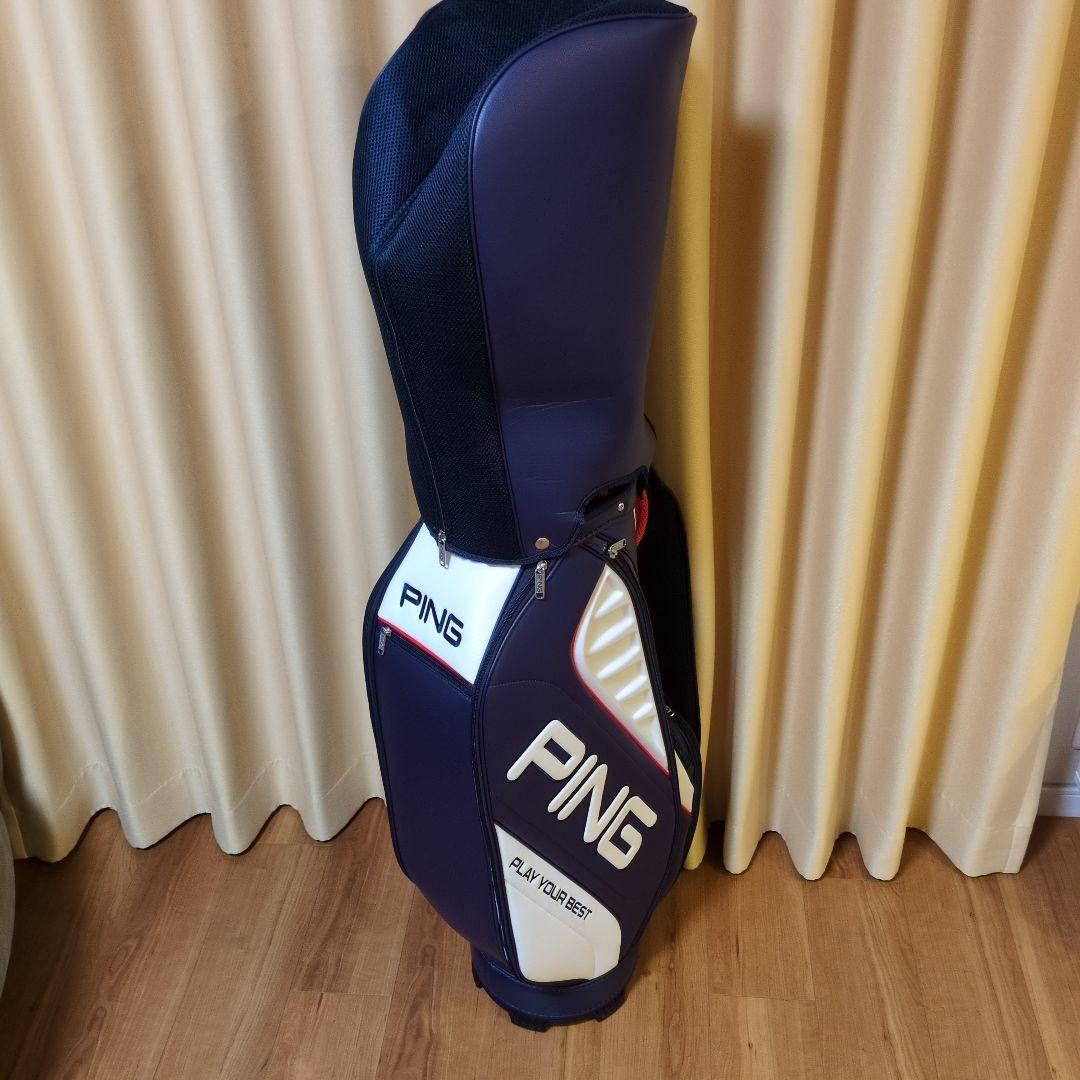 【新品】PING キャディバッグ CB-U2505 ネイビー