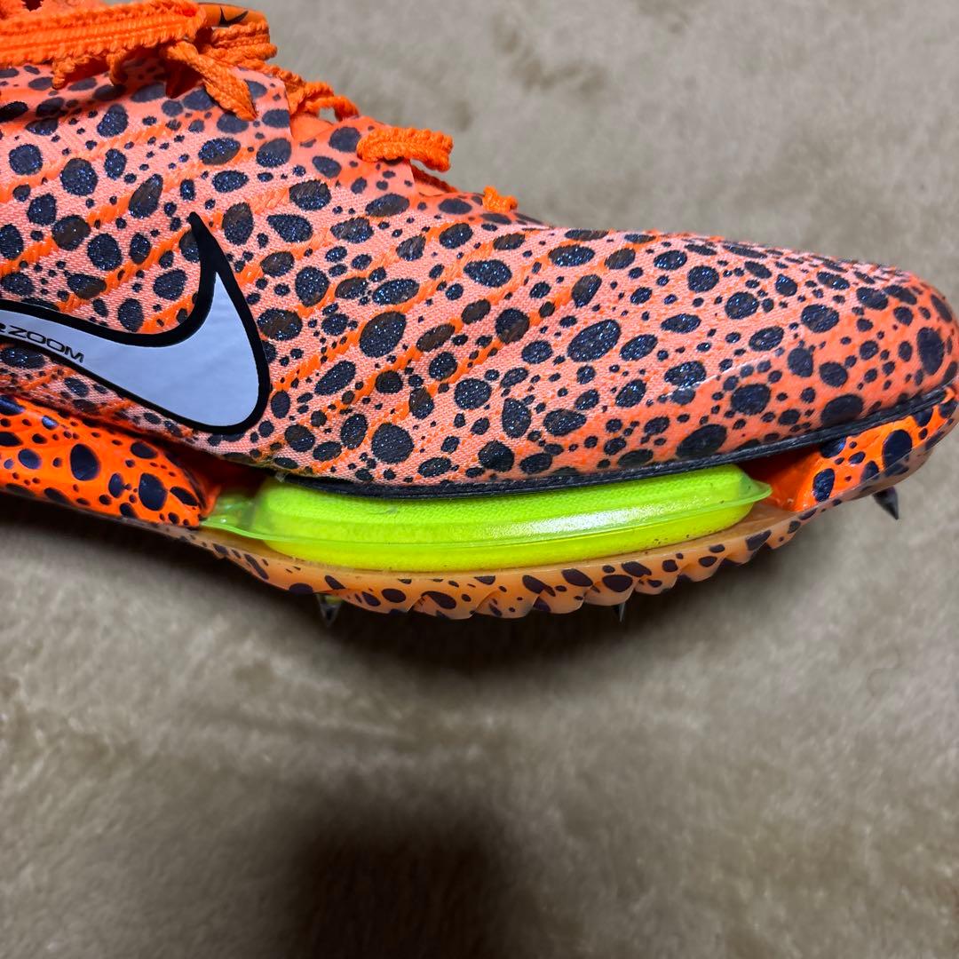 Nike スパイクシューズ オレンジ/青