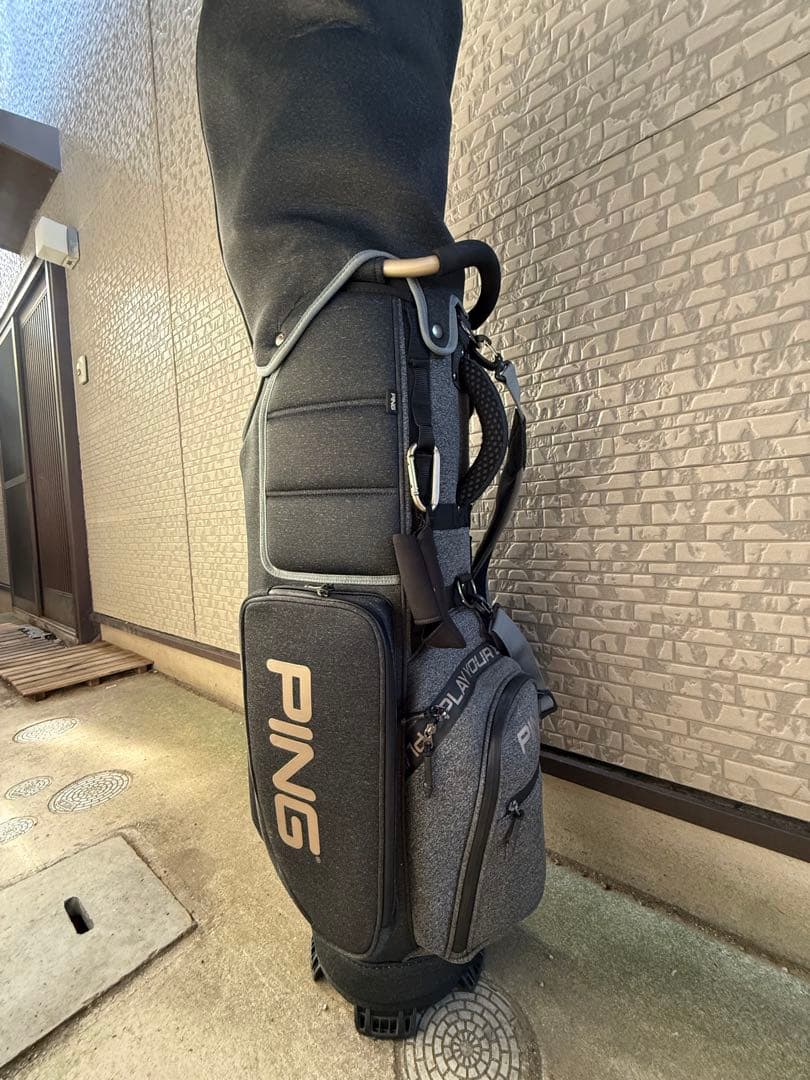 キャディバッグ PING CB-U201 グレー