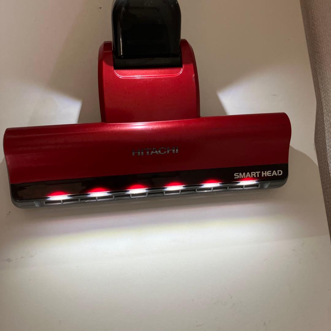日立　サイクロン掃除機 D-DP15 ヘッド　回転ブラシ　PV-BFH500　赤