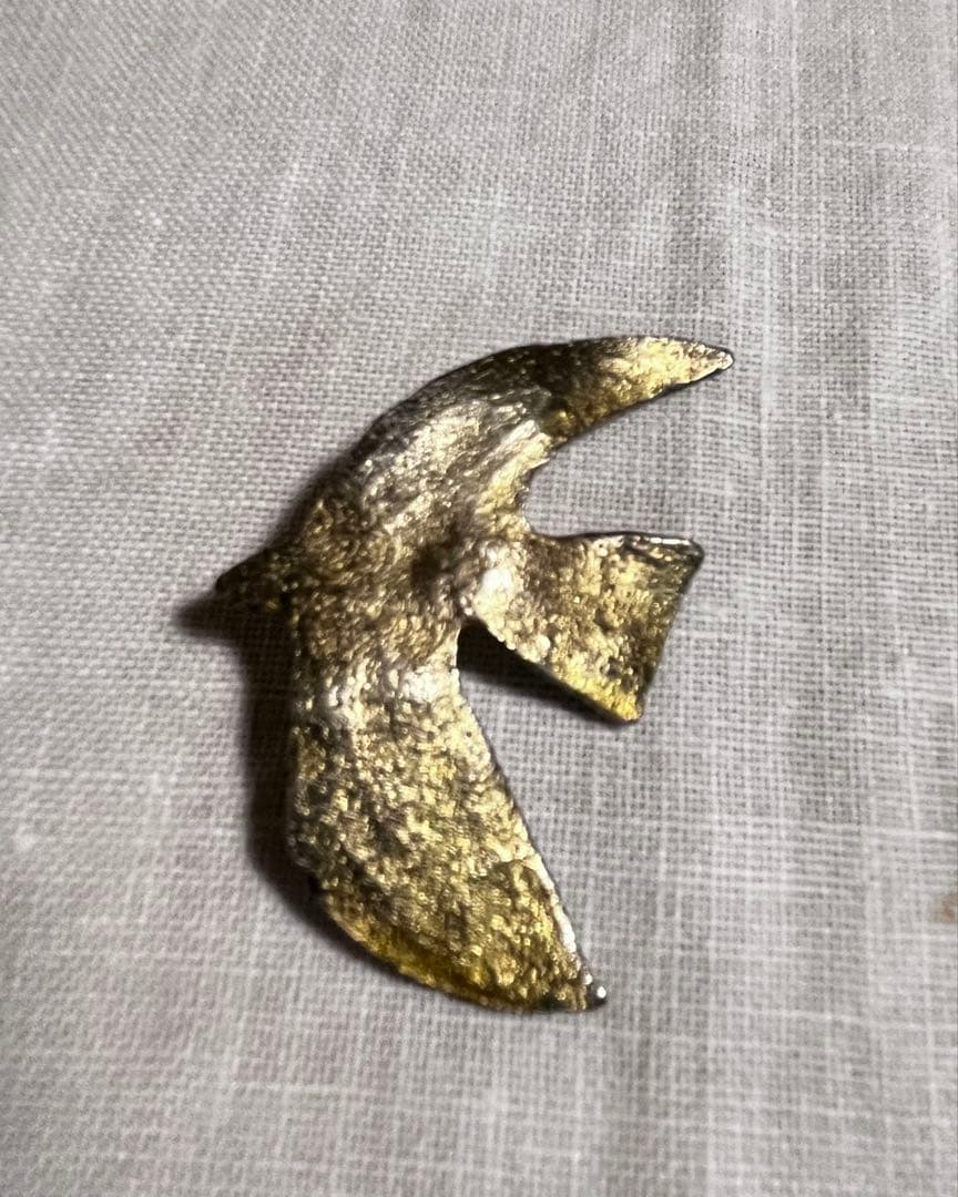 CÉCILE ET JEANNE 鳩 鳥モチーフブローチ 仏製