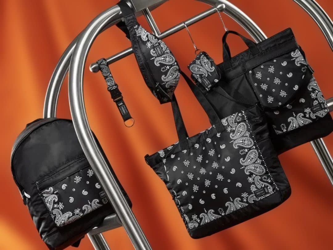 PORTER x END バンダナ柄 ウエストバッグ　日本未発売　レア