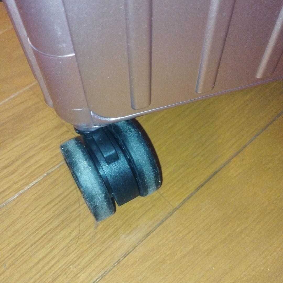 &.FLATメタリックピンクキャリーカート