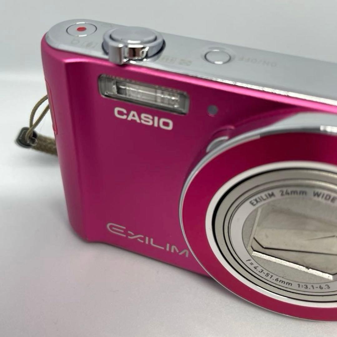 【美品】カシオ CASIO EXILIM EX-ZS190 ピンク