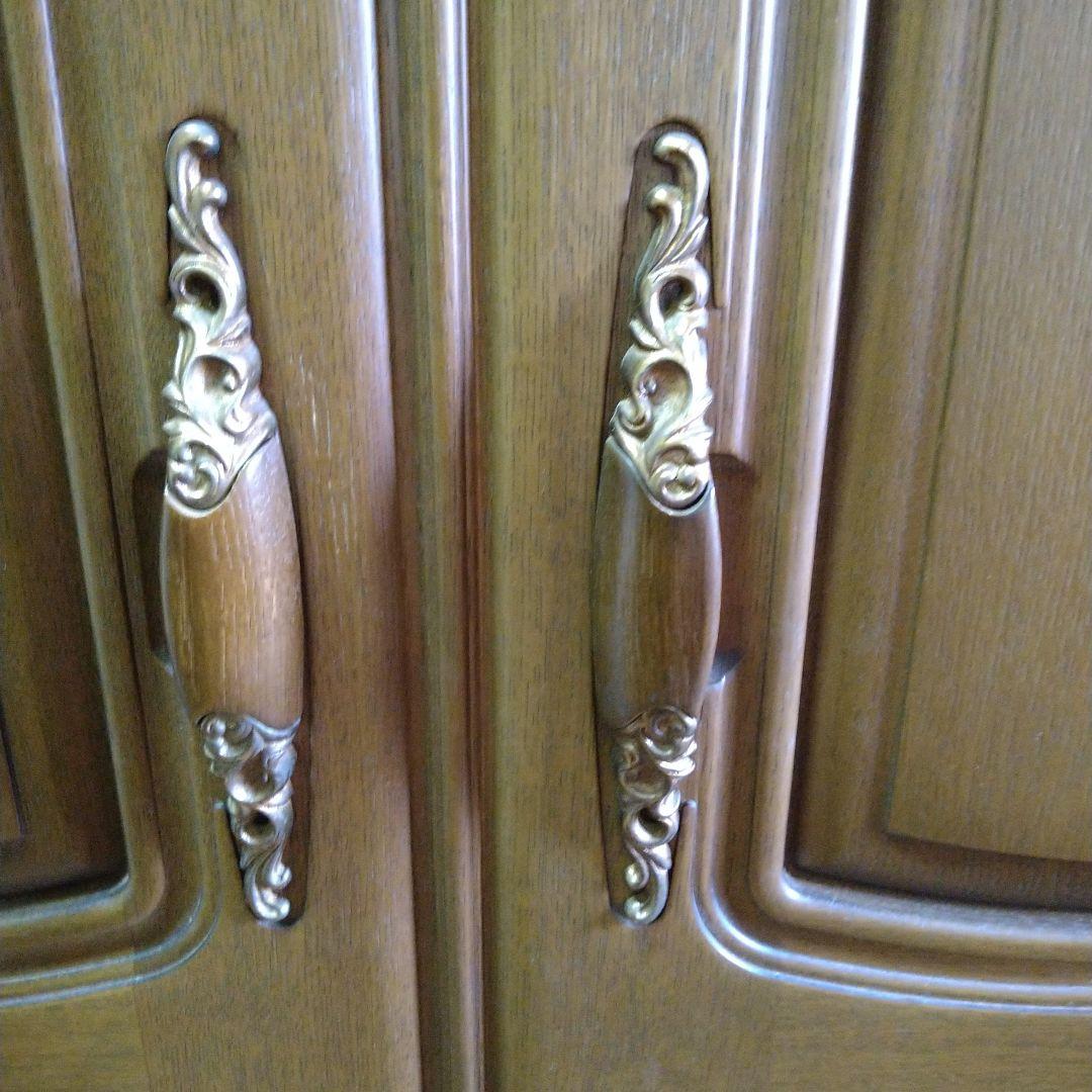 【昭和レトロ】　ヴィンテージ　府中家具　大型たんす　クラシック