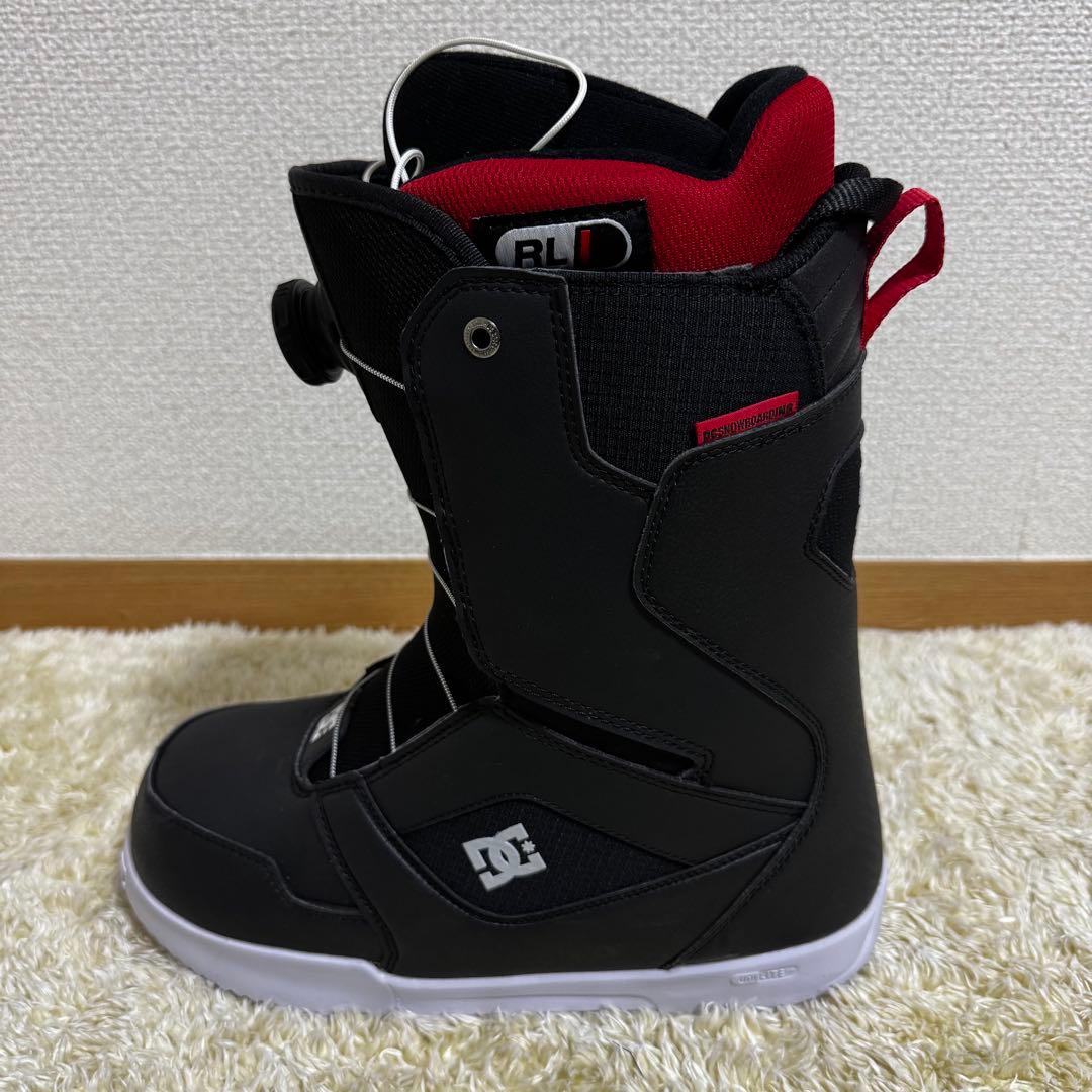 【極美品】DC SCOUT 27cm スノーボードブーツ ブラック/レッド