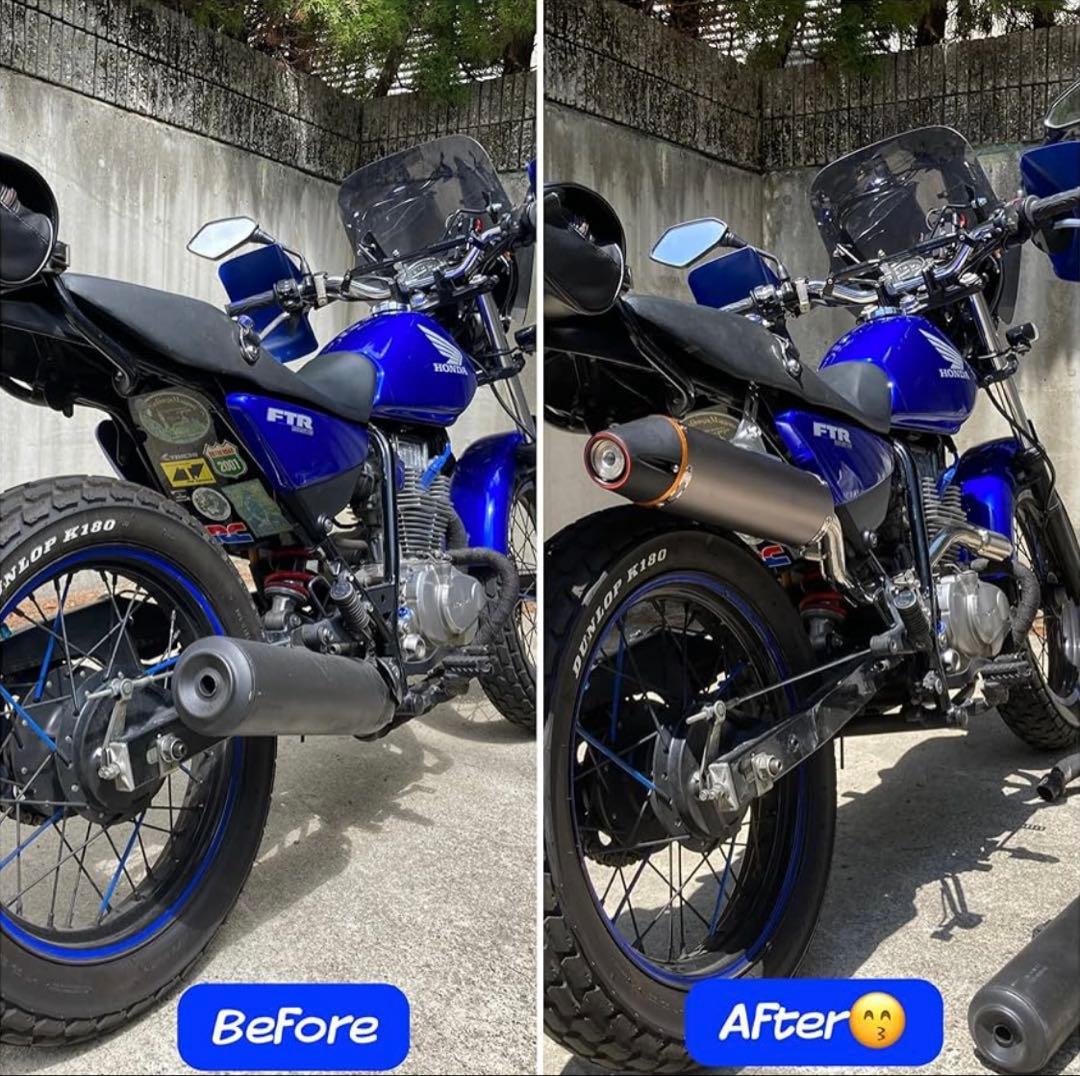 新品未使用✨ JFG スリップオンマフラー CRF/FTR向け