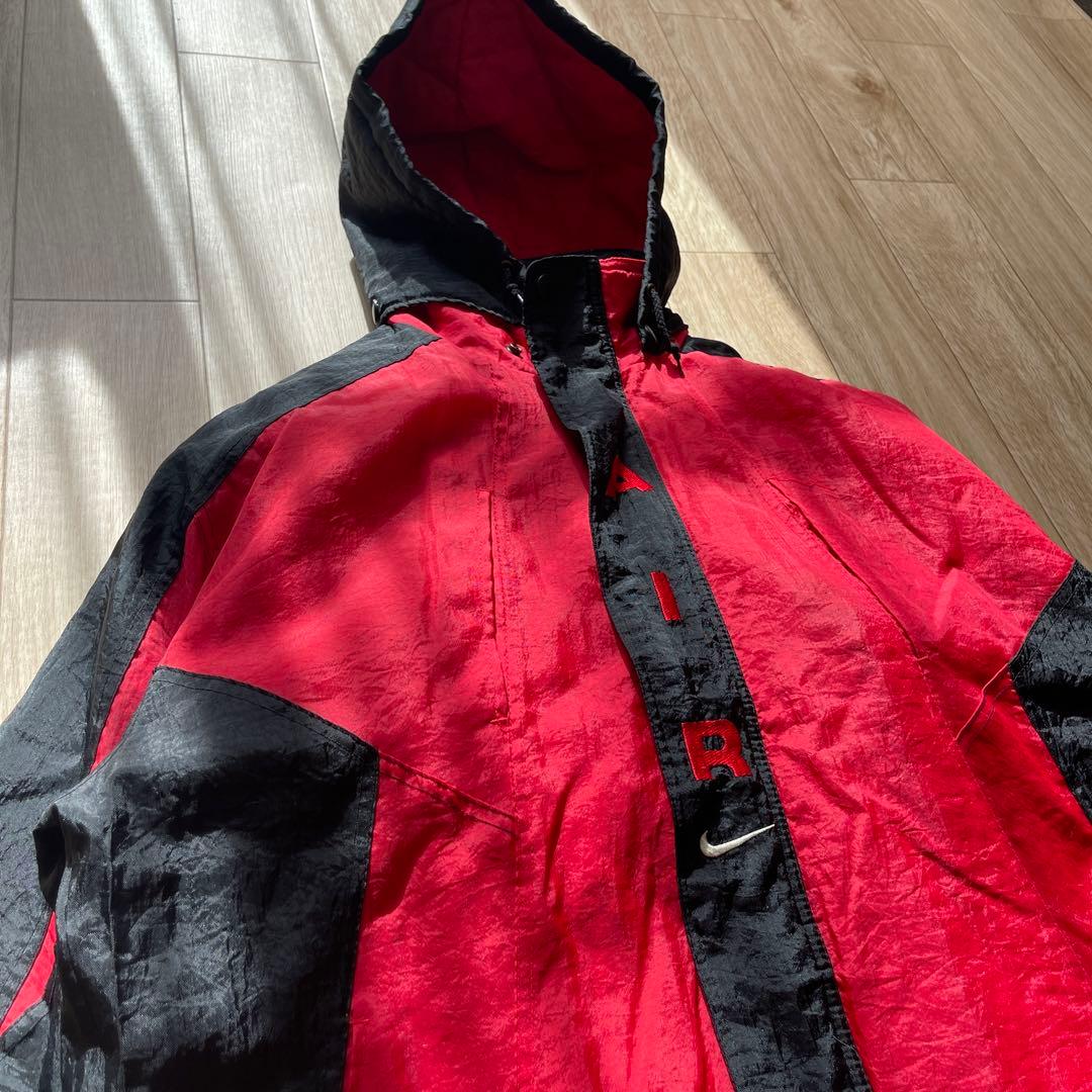 NIKE AIR 中綿ナイロンジャケット 厚手Vintage ビッグシルエット