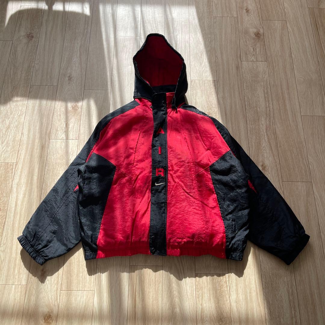 NIKE AIR 中綿ナイロンジャケット 厚手Vintage ビッグシルエット
