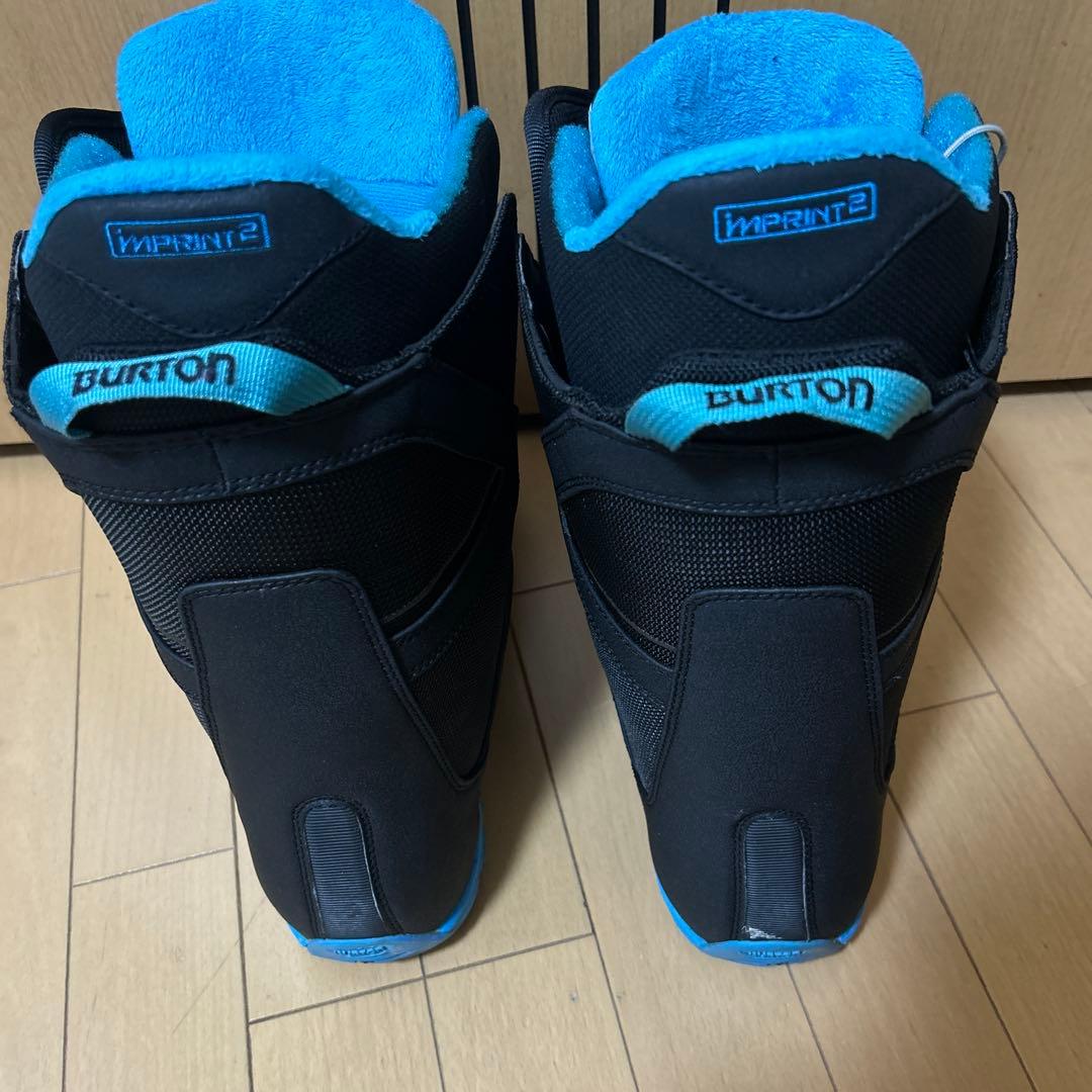 やまち　バートン　スノーボードブーツ ブラック/ブルー