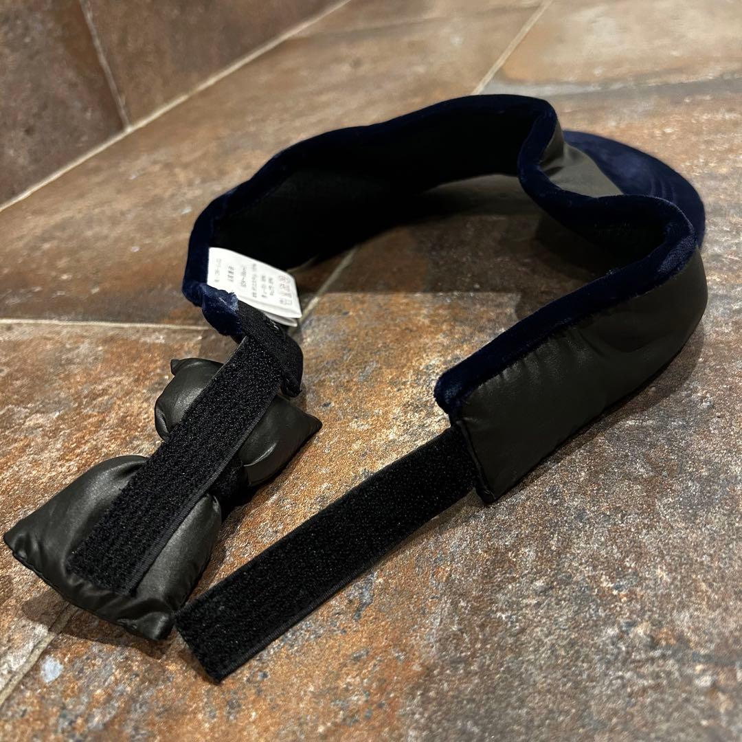 MARK&LONA サンバイザー リボン　スカル　ロゴ　レディース　ゴルフ