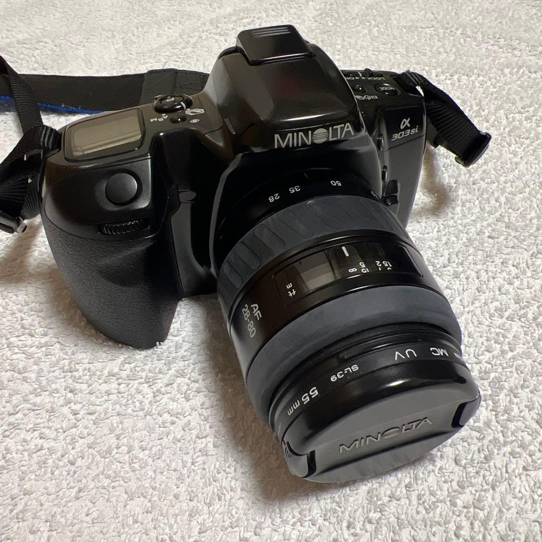 MINOLTA α-303si フィルムカメラ　SIGMAズームレンズ　セット