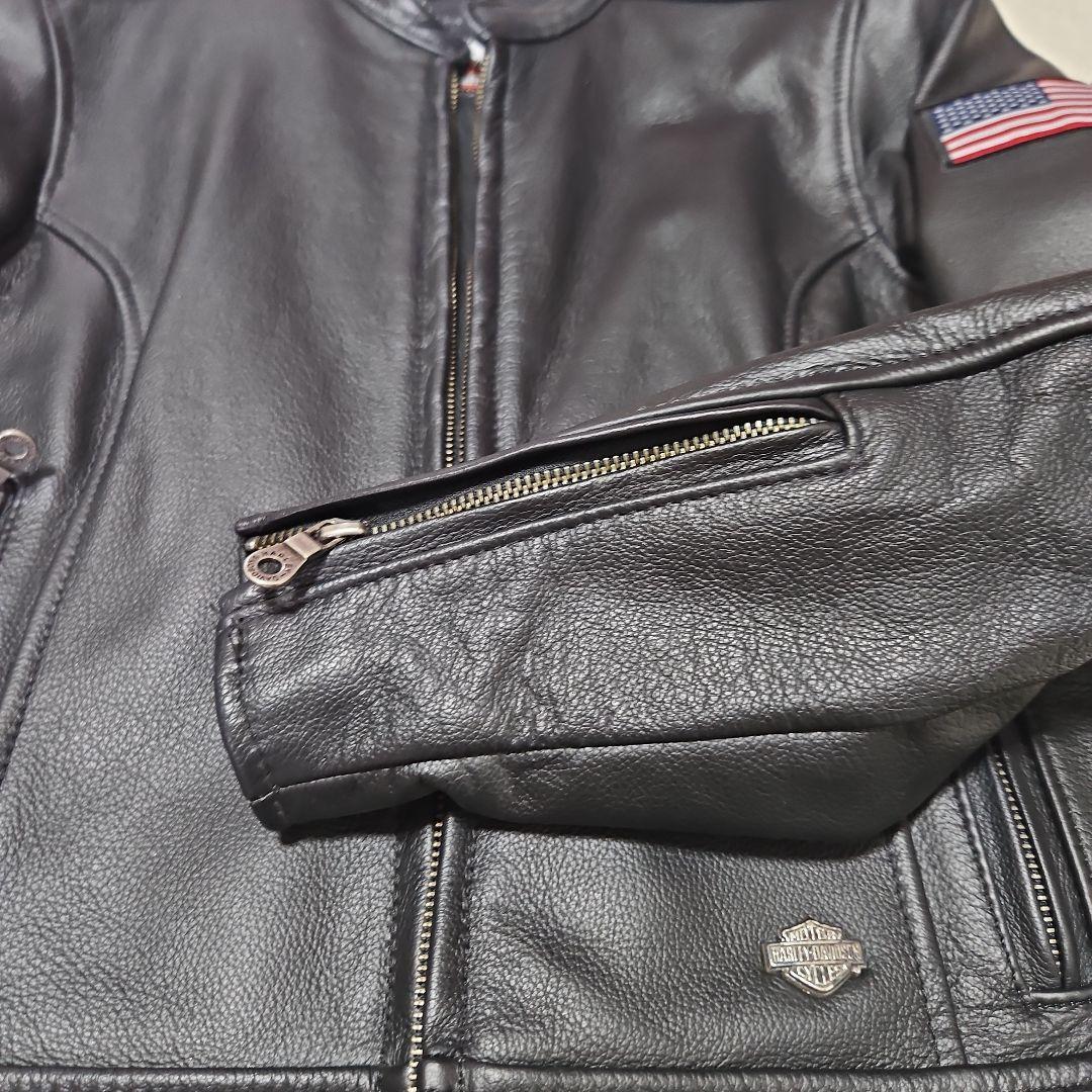 ♥️専用♥️HARLEY-DAVIDSON ブラックレザーライダースジャケット⭐