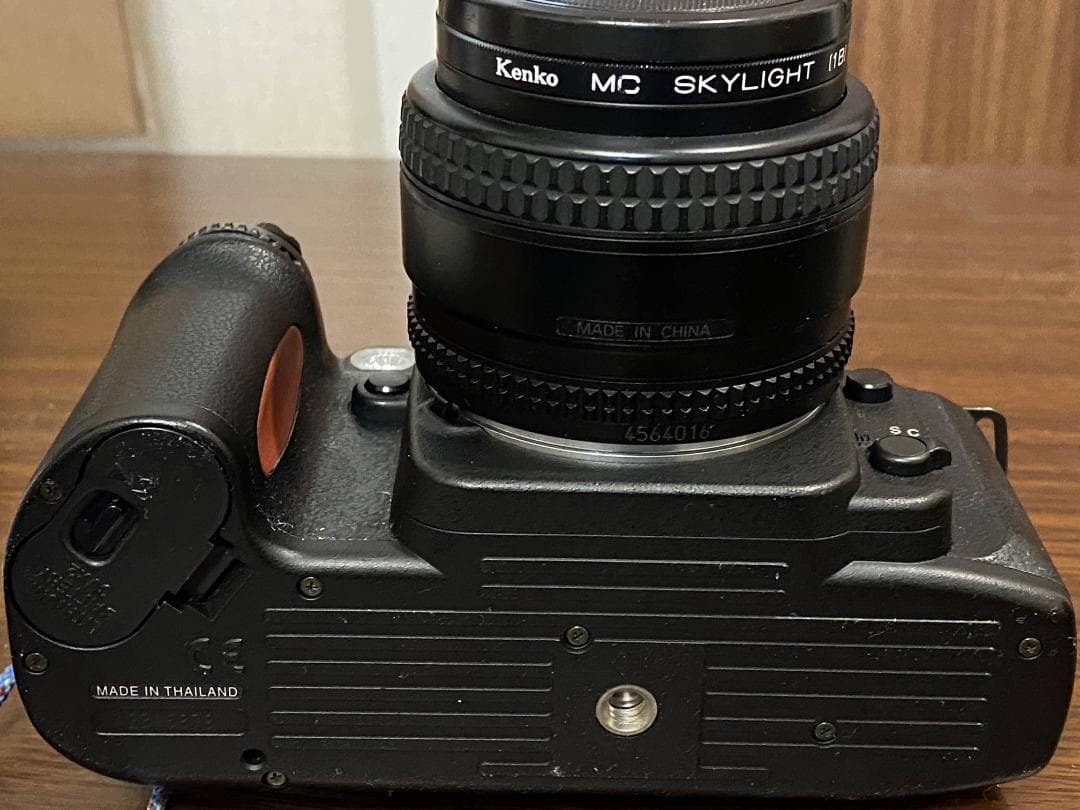 NIKKOR 50mm f1.4D ＋ Nikon F80 フィルム一眼レフ