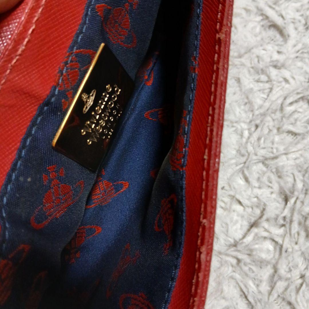 【Vivienne Westwood】オールレザー　ミニショルダーバッグ　レッド