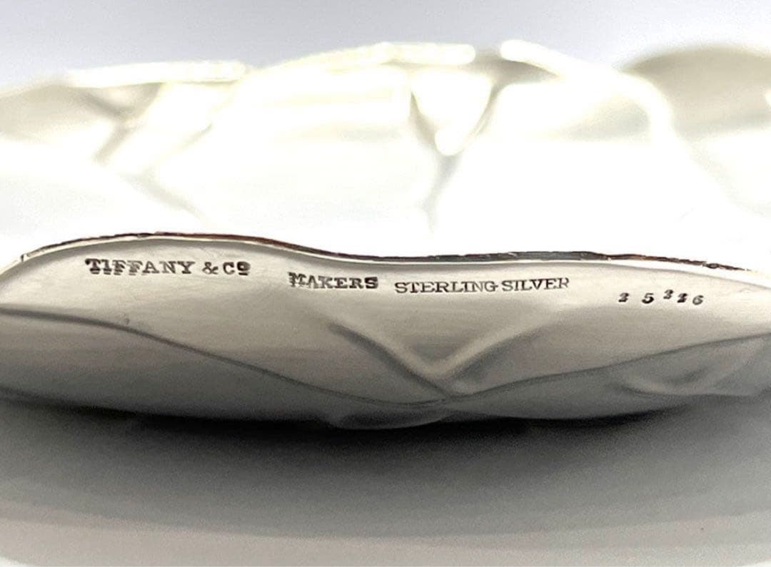 c624 希少　ヴィンテージ　ティファニー　MAKERS 大皿　小物置き　925