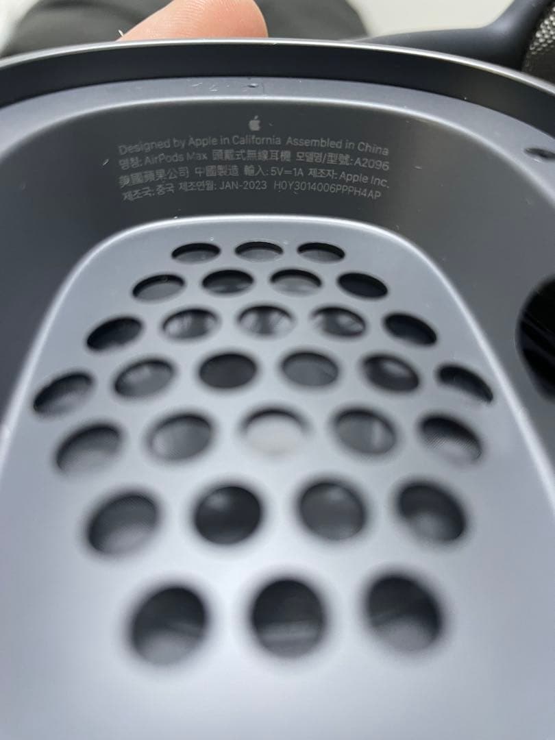 アップル Airpods Max スペースグレー