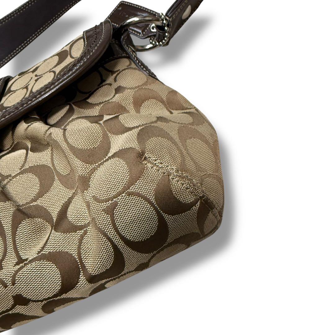 バッグ COACH Flap Soho Lether Shoulderbag