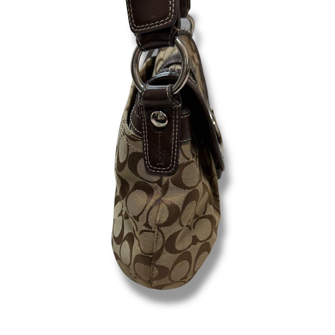 バッグ COACH Flap Soho Lether Shoulderbag