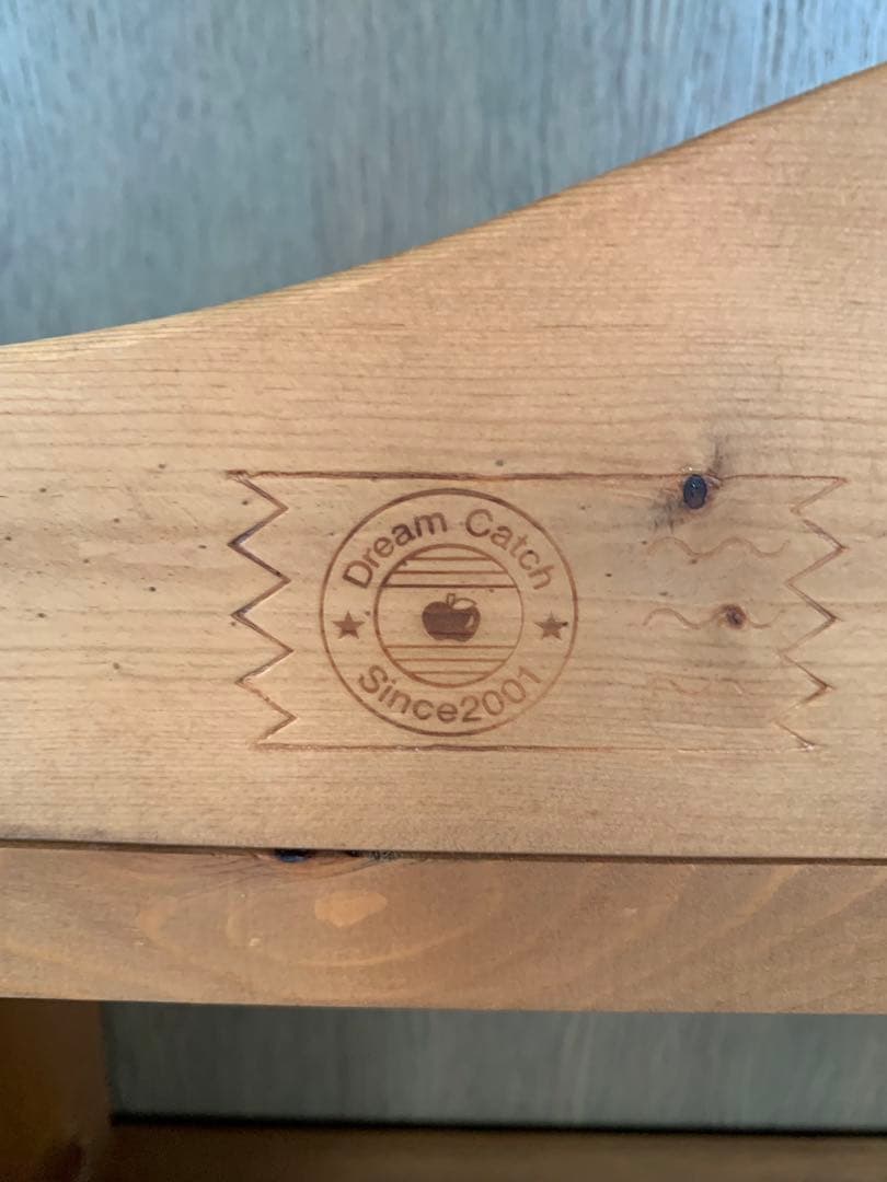 カントリー家具　木製　ハートくり抜き　棚　ラック　シェルフ