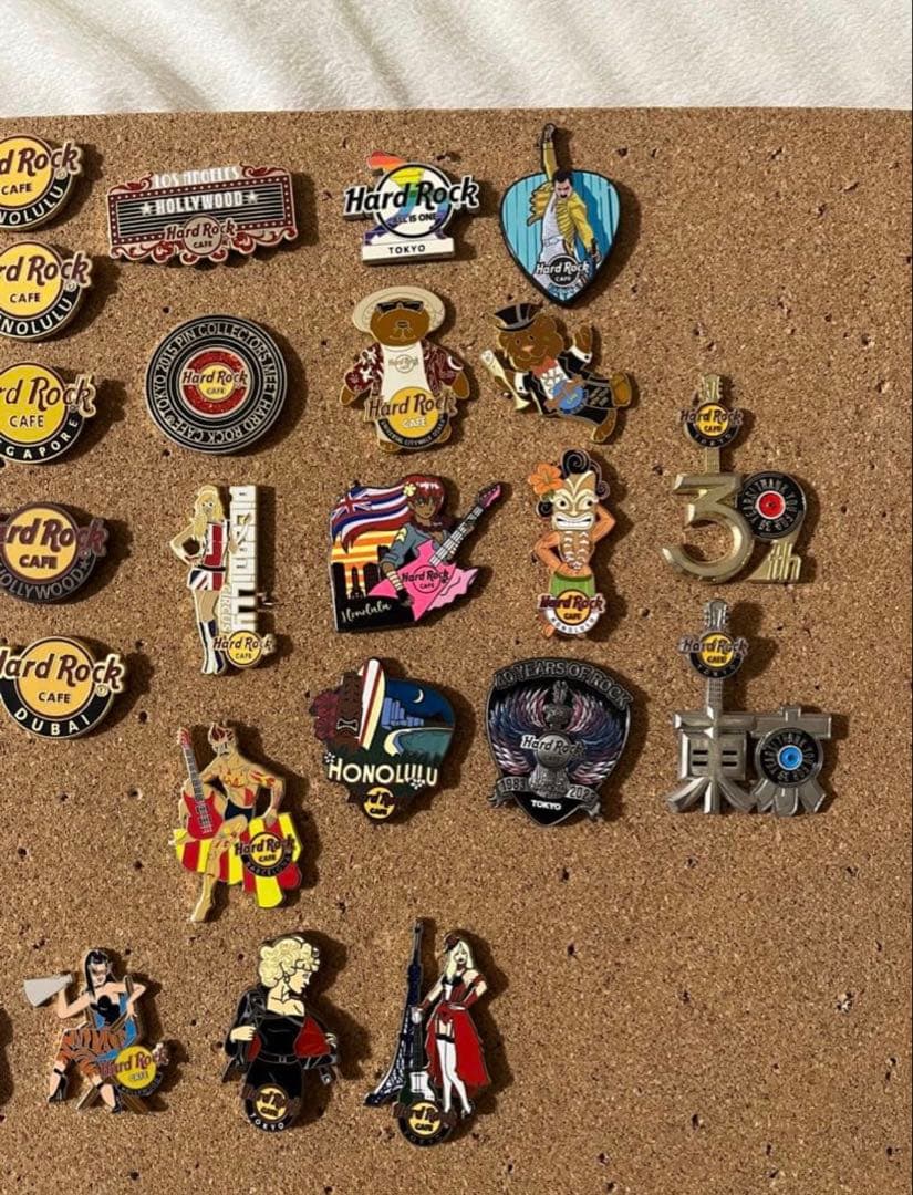 バラ売り可！ハードロックカフェ ピンバッジ コレクション