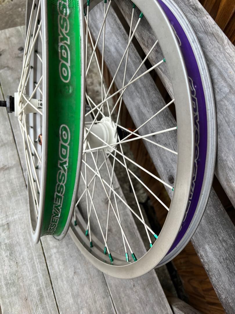 BMX ホイールセット前後 NANKAI x ODYSSEY SEVEN KA