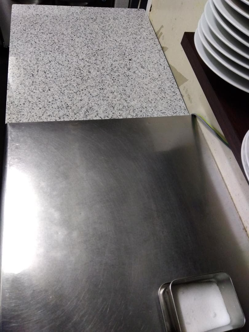 イタリア産 高級天然石 ルナパール 業務用のし台◆600×400×20◆　特価