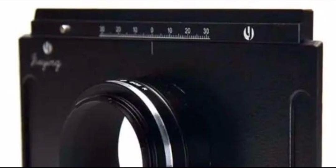 Canon EOS Rマウントアダプター 4x5大判カメラ用 縦横に回転