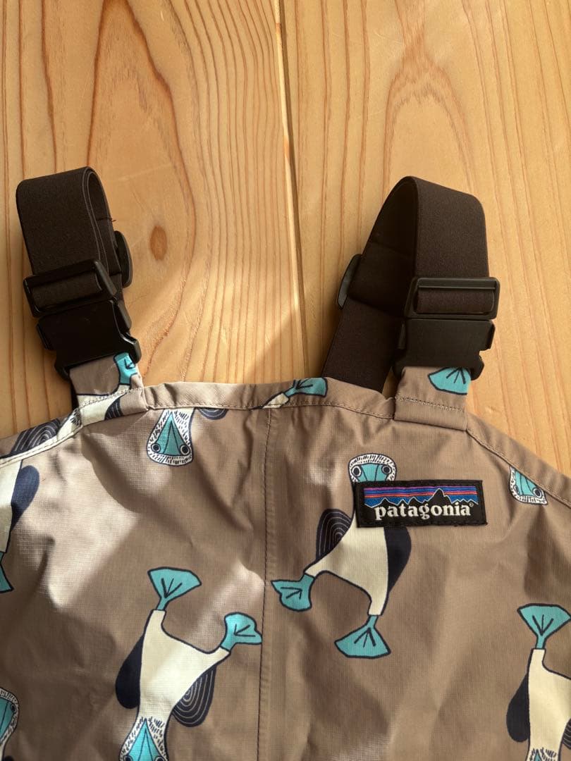 Patagonia ベビー・トレントシェル 3L・ビブ 6m-12m