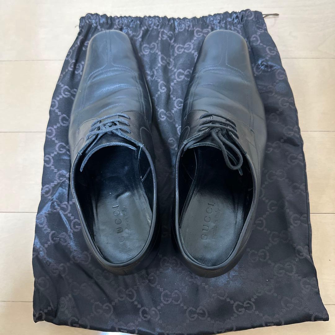 【美品】GUCCI ブラック ドレス/ビジネスシューズ