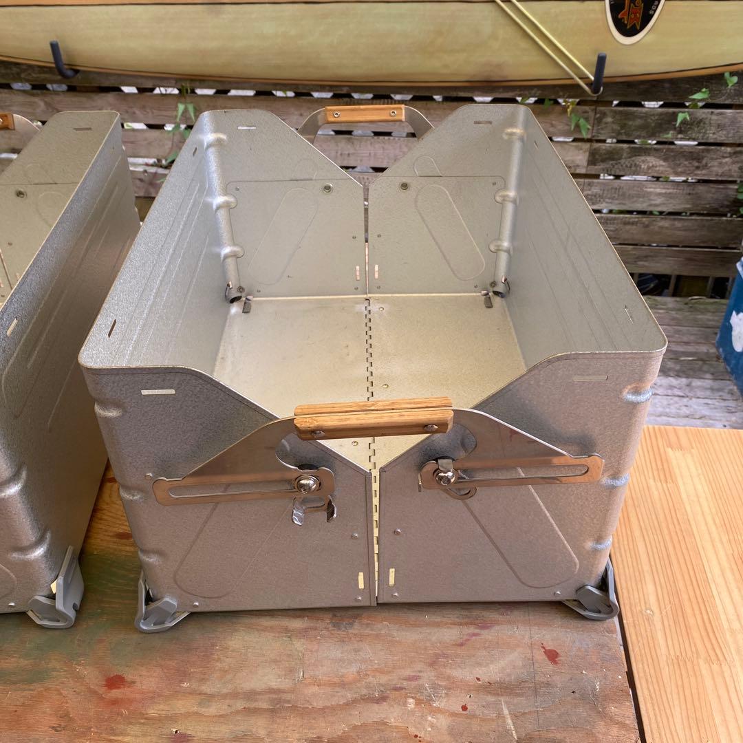 スノーピークシェルフコンテナ50 2台