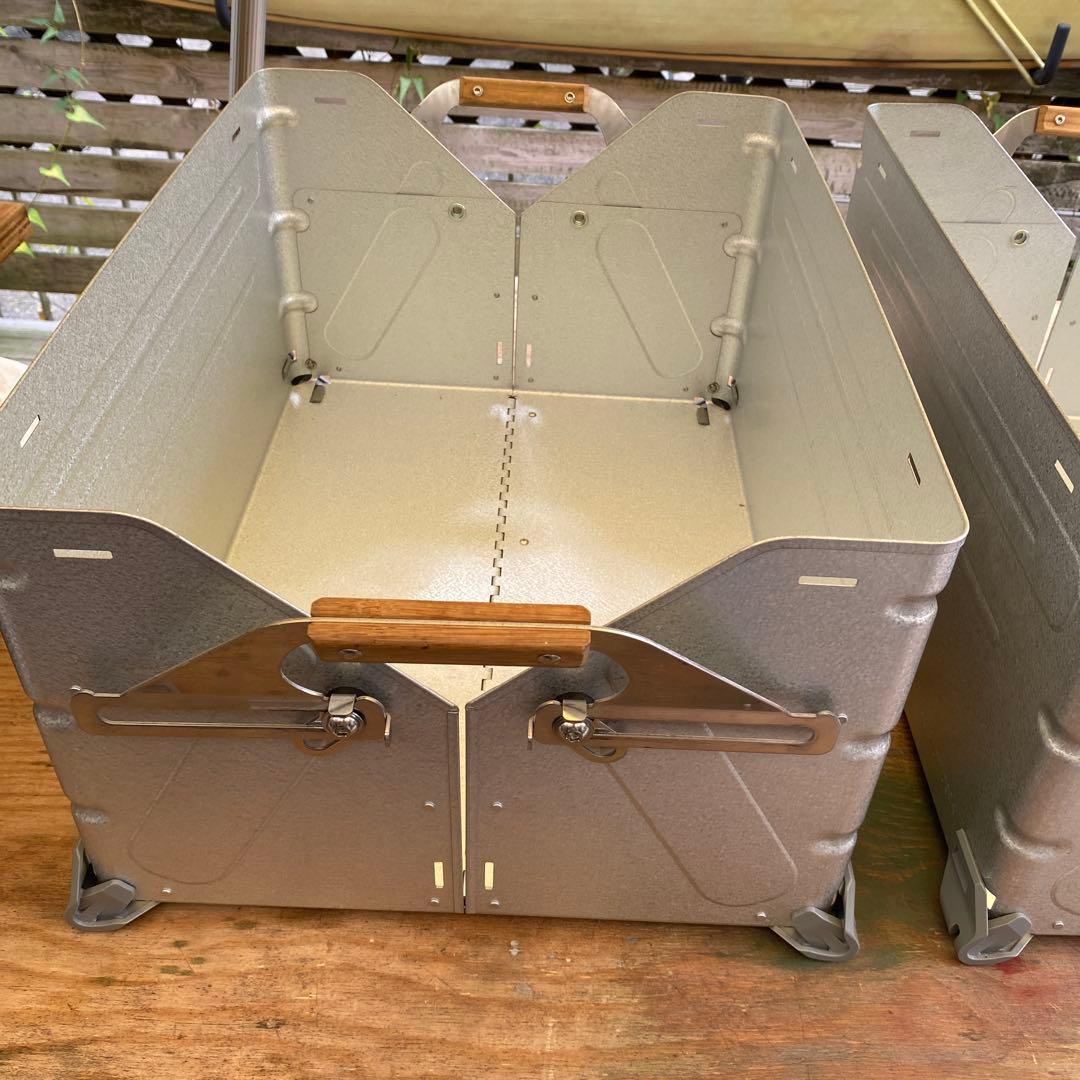 スノーピークシェルフコンテナ50 2台