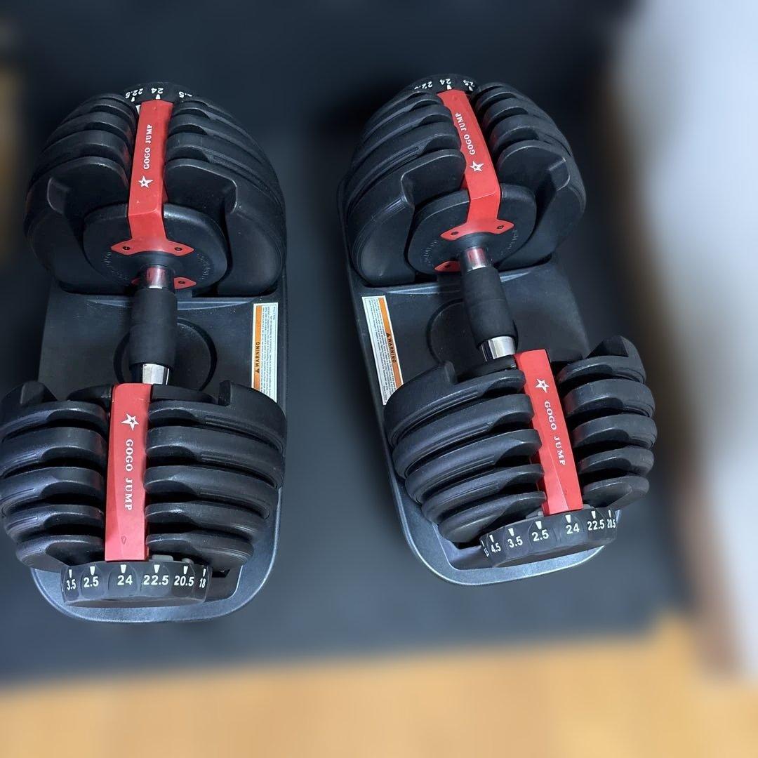 【都内引き取り限定】GOGOGUMP トレーニングベンチとダンベルセット